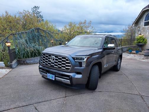 Gray 2025 Toyota Sequoia Capstone