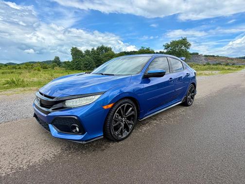 Blue 2017 Honda Civic Sport Touring