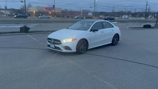 White 2019 Mercedes-Benz A-Class A 220 4MATIC