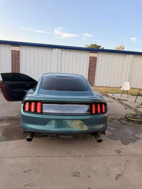 Red 2016 Ford Mustang EcoBoost Premium