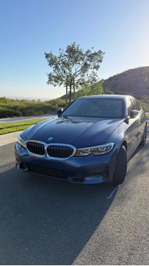 Blue 2021 BMW 330 i