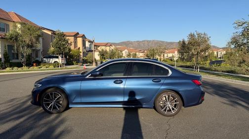 Blue 2021 BMW 330 i