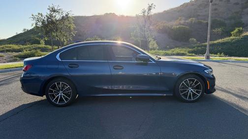 Blue 2021 BMW 330 i