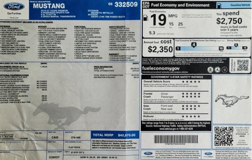 2016 Ford Mustang GT Premium