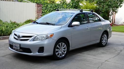 Silver 2012 Toyota Corolla L