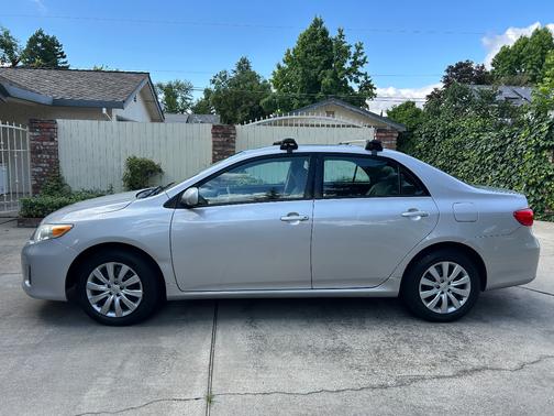 Silver 2012 Toyota Corolla L