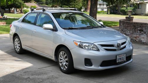 Silver 2012 Toyota Corolla L