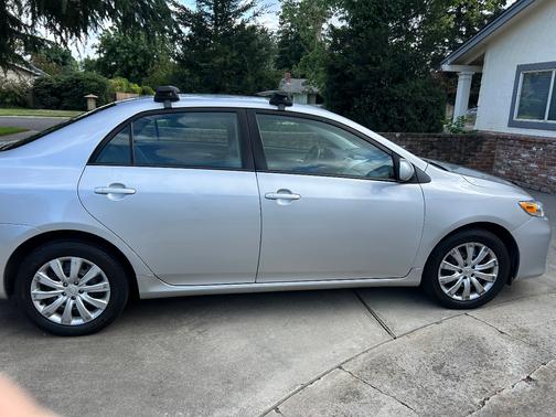 Silver 2012 Toyota Corolla L