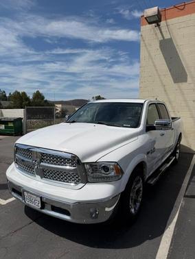 White 2017 RAM 1500 Laramie