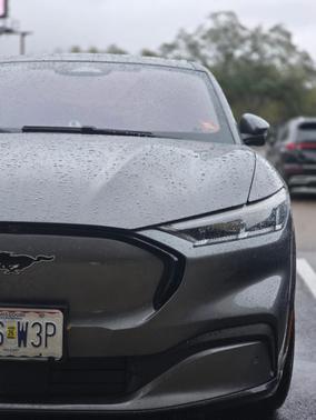 Gray 2021 Ford Mustang Mach-E Premium