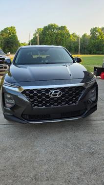 Gray 2020 Hyundai SANTA FE SEL 2.4