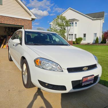 White 2013 Chevrolet Impala LTZ