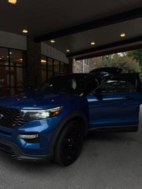 Blue 2020 Ford Explorer ST