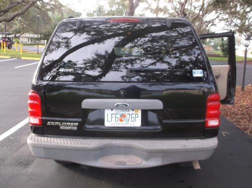 Black 2003 Ford Explorer Sport XLS