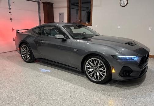Gray 2025 Ford Mustang GT Premium