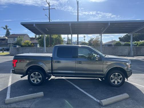 Gray 2018 Ford F-150 Lariat