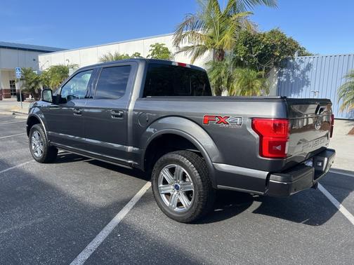 Gray 2018 Ford F-150 Lariat