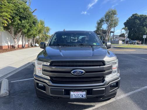 Gray 2018 Ford F-150 Lariat