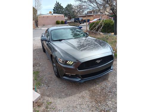 Gray 2016 Ford Mustang EcoBoost Premium