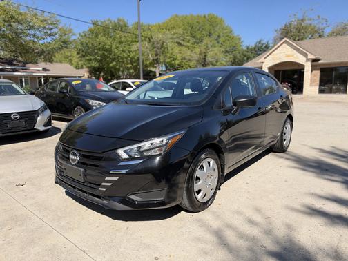 Black 2025 Nissan Versa S