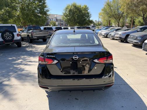 Black 2025 Nissan Versa S