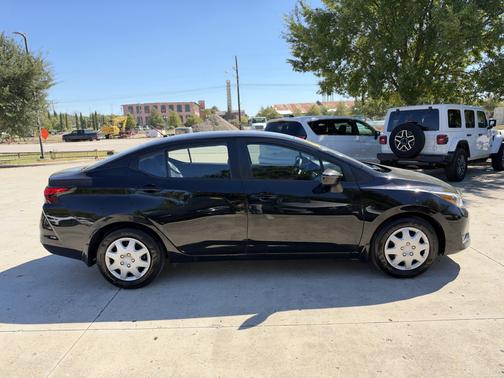 Black 2025 Nissan Versa S