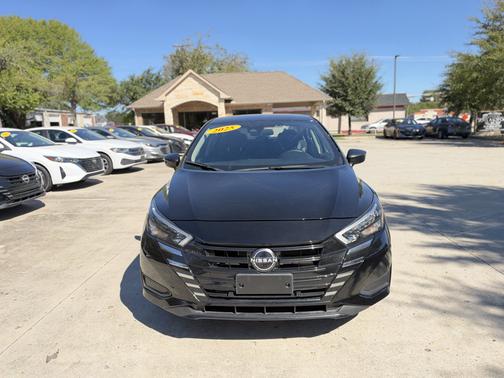 Black 2025 Nissan Versa S