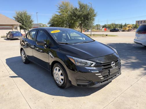 Black 2025 Nissan Versa S