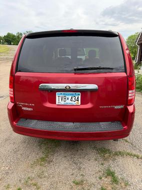 Red 2010 Chrysler Town & Country Touring