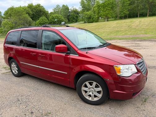 Red 2010 Chrysler Town & Country Touring