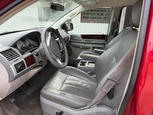 Red 2010 Chrysler Town & Country Touring