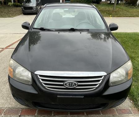 Black 2009 Kia Spectra EX