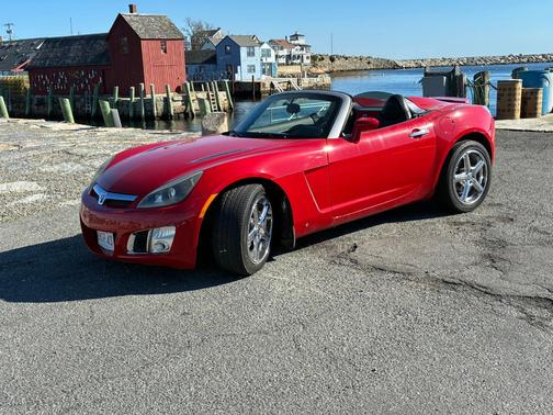 Red 2008 Saturn Sky Red Line