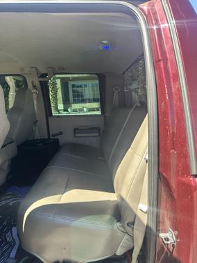 Red 2008 Ford F-350 XLT Crew Cab Super Duty