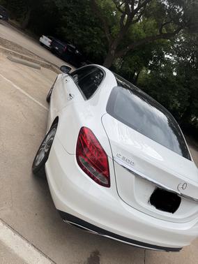 White 2017 Mercedes-Benz C-Class C 300 Sport