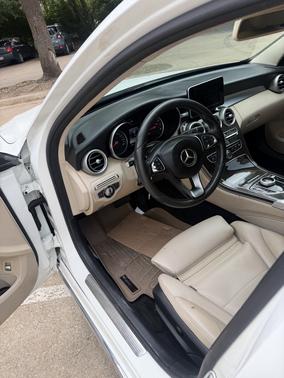 White 2017 Mercedes-Benz C-Class C 300 Sport