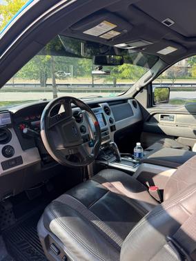 Blue 2012 Ford F-150 SVT Raptor