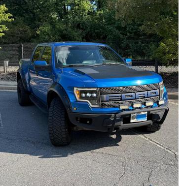 Blue 2012 Ford F-150 SVT Raptor