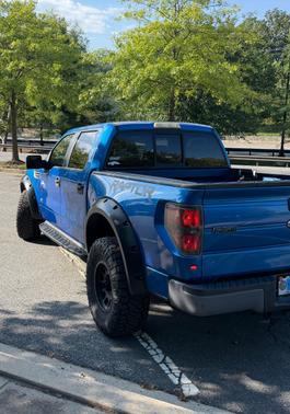 Blue 2012 Ford F-150 SVT Raptor