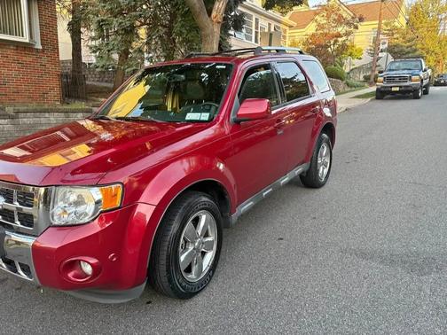 Red 2012 Ford Escape Limited