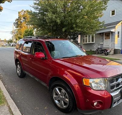 Red 2012 Ford Escape Limited