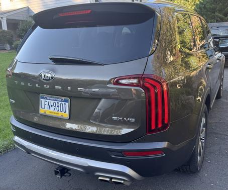 Brown 2020 Kia Telluride EX