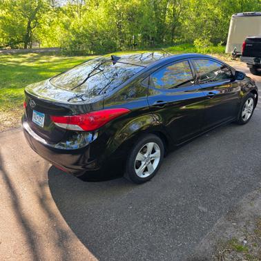 Black 2013 Hyundai ELANTRA GLS