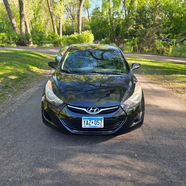 Black 2013 Hyundai ELANTRA GLS