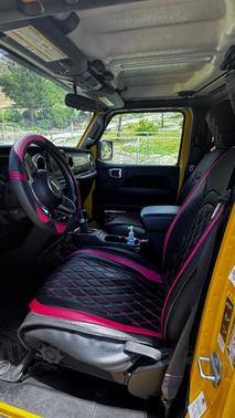 Yellow 2020 Jeep Wrangler Unlimited Sahara
