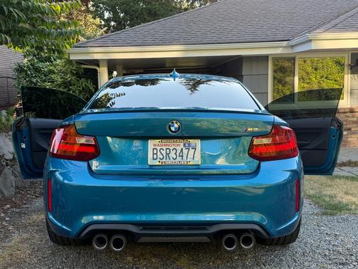 Blue 2017 BMW M2 Base