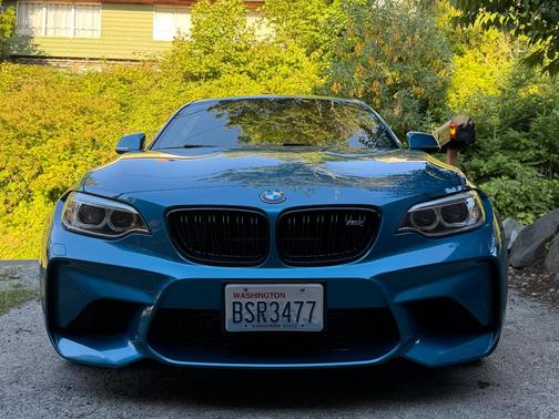 Blue 2017 BMW M2 Base