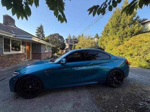 Blue 2017 BMW M2 Base
