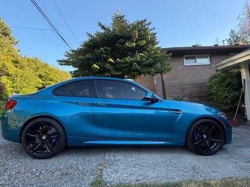 Blue 2017 BMW M2 Base