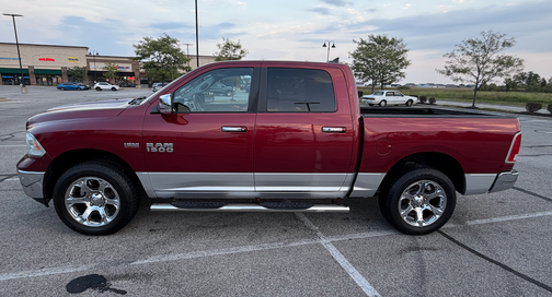 Red 2014 RAM 1500 Laramie